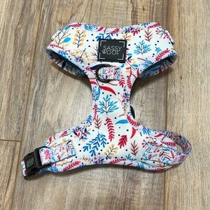Sassy Woof Floral Harness | Size XS | Only worn once, like new condition